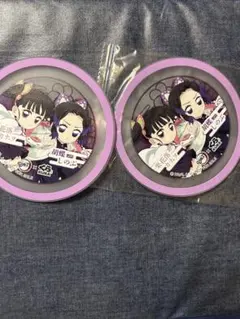 鬼滅の刃　くら寿司　コースター　胡蝶しのぶ　栗花落カナヲ