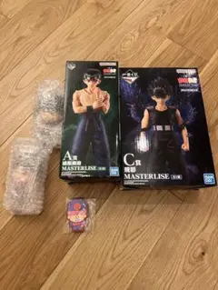 幽遊白書　一番くじ　飛影　浦飯幽助　SOFVICちゅ