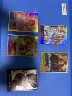 ワンピースカード神速の拳　レアカードセット