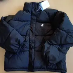 ブラック ダウンジャケット M　韓国風