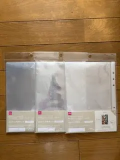 【未開封】ダイソー A5 クリアポケット 2L判写真サイズ 8枚入り 3点セット