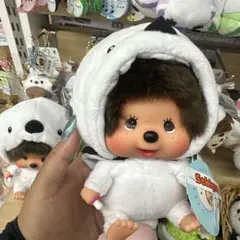ご当地限定品】さのまる × モンチッチ Sサイズ ぬいぐるみ（青