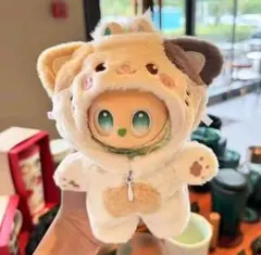 【訳あり】ラブブ服　着ぐるみ　猫　着せ替え　コスチューム　17cm用