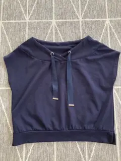 12TwelveAgenda フード風フレンチスリーブプルオーバーのサムネイル