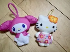 ハローキティ＆マイメロディ ぬいぐるみセット　マック　ハッピーセット