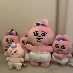 おぱんちゅうさぎ　ぬいぐるみセット