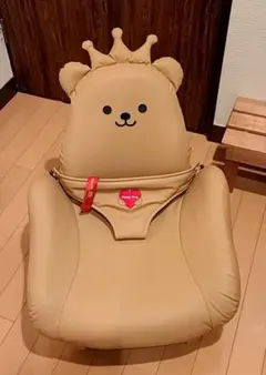 Teddy Hugテディハグ　ベビーチェア　クマの形　茶系