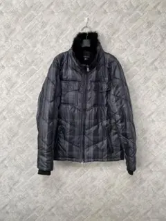 美品 ★TAKEO KIKUCHI★ 中綿ジャケット グレー系 Mサイズ