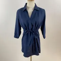 Simplicite フレンチリネン カシュクール 2WAY シャツチュニックのサムネイル