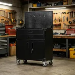 幅82*奥行き43*高133】ツールキャビネットツールワゴン 耐荷重150KG 