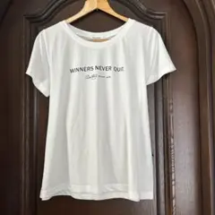 Khalita ホワイト Tシャツ リボン付き L
