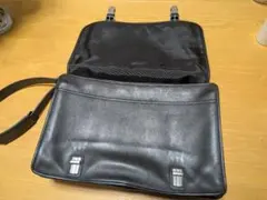 OLD COACH 5310ブラックレザー ショルダーバッグ