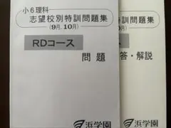 2026年最新】浜学園 小6 志望校別特訓問題集の人気アイテム - メルカリ