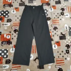 ライトオン裏起毛ワイドパンツ150 新品未使用　ダークグレー