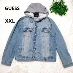 GUESS ゲス フード付き デニムジャケット XXL オーバーサイズ