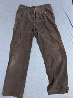 ブラウン コーデュロイ パンツ