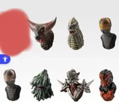 一番くじウルトラマン 怪獣頭鑑 7種＋3箱