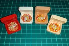 ◯ミニチュアピザと箱 　4個セット