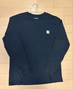 Carhartt 長袖ポケットTシャツ ブラック　y2kのサムネイル