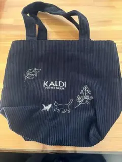 KALDI コーデュロイ トートバッグ 2023