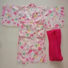 サンリオ　マイメロディ　浴衣ワンピース 100cm