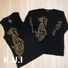 K.U.I ロンT タンクトップ　セット　新品未使用　Lサイズ