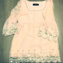 CECIL McBEE Aライン スパンコールトップス