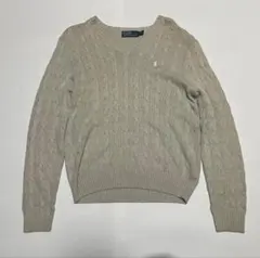 ㋳m2773 POLO by Ralph LaurenVネックニットセーター L