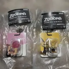 ズートピアブリスターチャームガチャガチャ