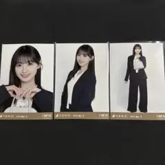 乃木坂46 川崎桜 生写真 スーツ コンプ 京都