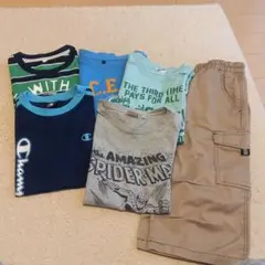 男児　Tシャツ&短パン　150cm　まとめ売り