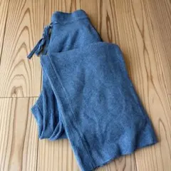 ウォッシャブルリブニットパンツ