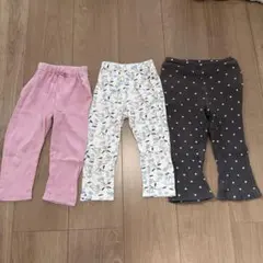 女の子 ズボン 3点セット 90