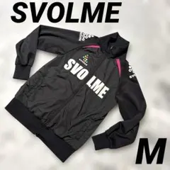 SVOLME スボルメ　ジャージ　フットサル　メンズ　Mサイズ 黒　スポーツ
