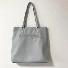 マリークワント　トートバッグ　肩掛けバッグ★グレー美品　A4サイズ