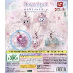 ジュエルペット めじるしアクセサリーきらきらオーロラverガーネット