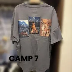 CAMP7 バックプリント　Tシャツ　M