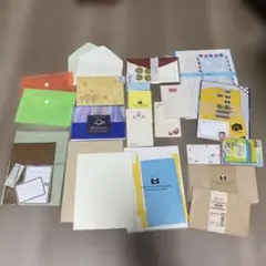 レターセット、ポストカード、封筒　まとめ売り