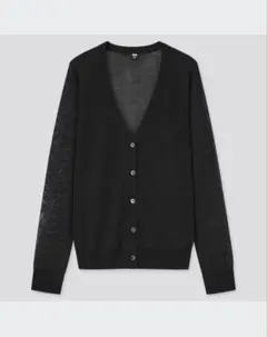 【美品】UNIQLO ライトVネックカーディガン XL