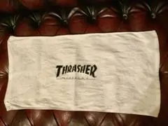 希少！レア！THRASHER ハンドタオル　ホワイトバンダナ　送料無料！