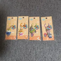 ディズニーミニチャーム ズートピア 4種セット