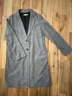 GLOBAL WORK グレー チェスターコート M