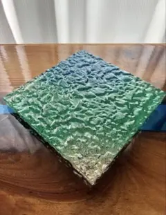 レジンアート 海　水面　アクセサリートレイ15cm×15cm No.327