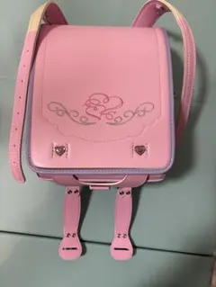 高島屋オーダーメイドランドセル 定価10万程 女の子 ハート 4回のみ 