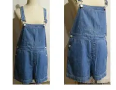 gap デニムオーバーオールショートパンツ☆S