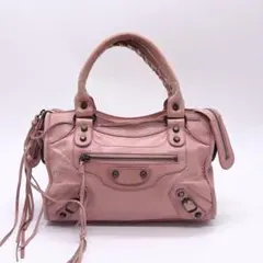バレンシアガBALENCIAGAジャイアントザデイピンクレアホーボー 