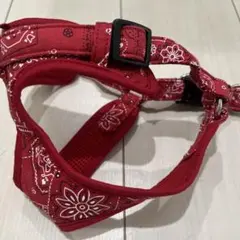 バンダナ柄ハーネス　首輪　胴輪
