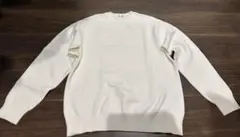 GU スムースニットクルーネックセーター M