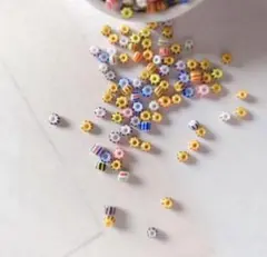 【No.252】ミルフィオリ　ビーズ　極小