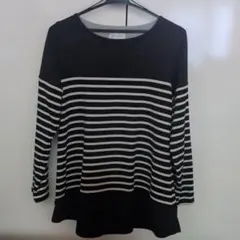 Chou Chou Main ストライプ長袖トップス　マタニティ　授乳服